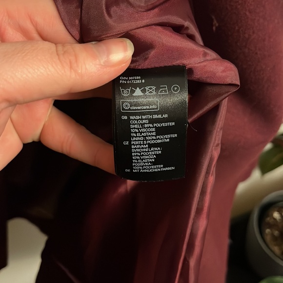 H&M Double-Breasted Pea Coat - Picture 7 of 8